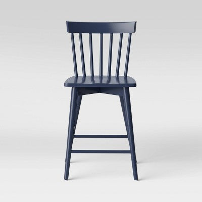 Windsor Counter Height Barstool - Threshold™ (Dark Blue)