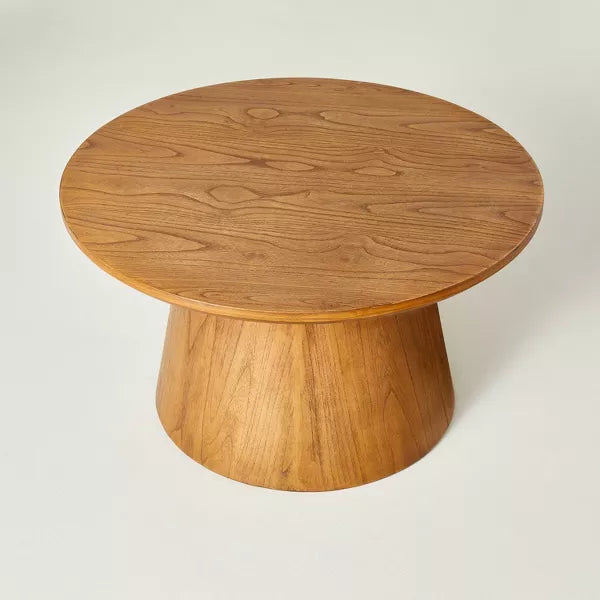 Wooden Round Pedestal Coffee Table - Hearth & Hand™ with Magnolia