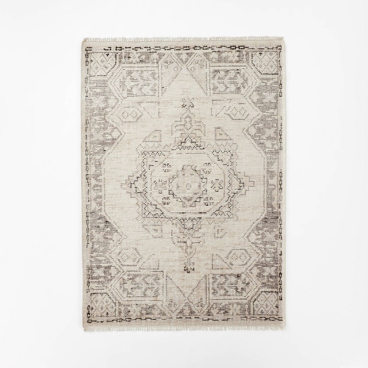 Knolls Authentic Hand Knotted Distressed Persian Style Rug - Threshold™ designed with Studio McGee