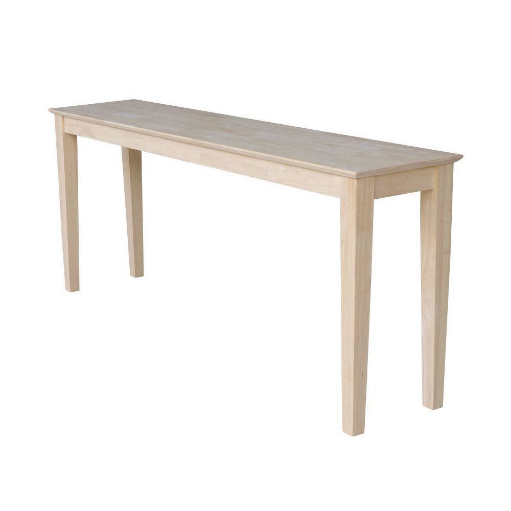 Shaker Table Unfinished - International Concepts