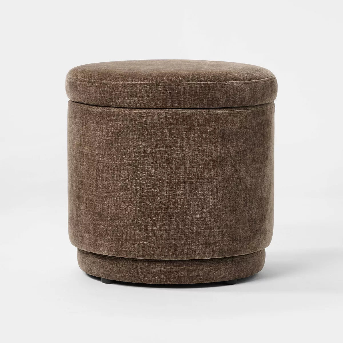 Swivel Storage Ottoman Brown - Threshold™ designed with Studio McGee