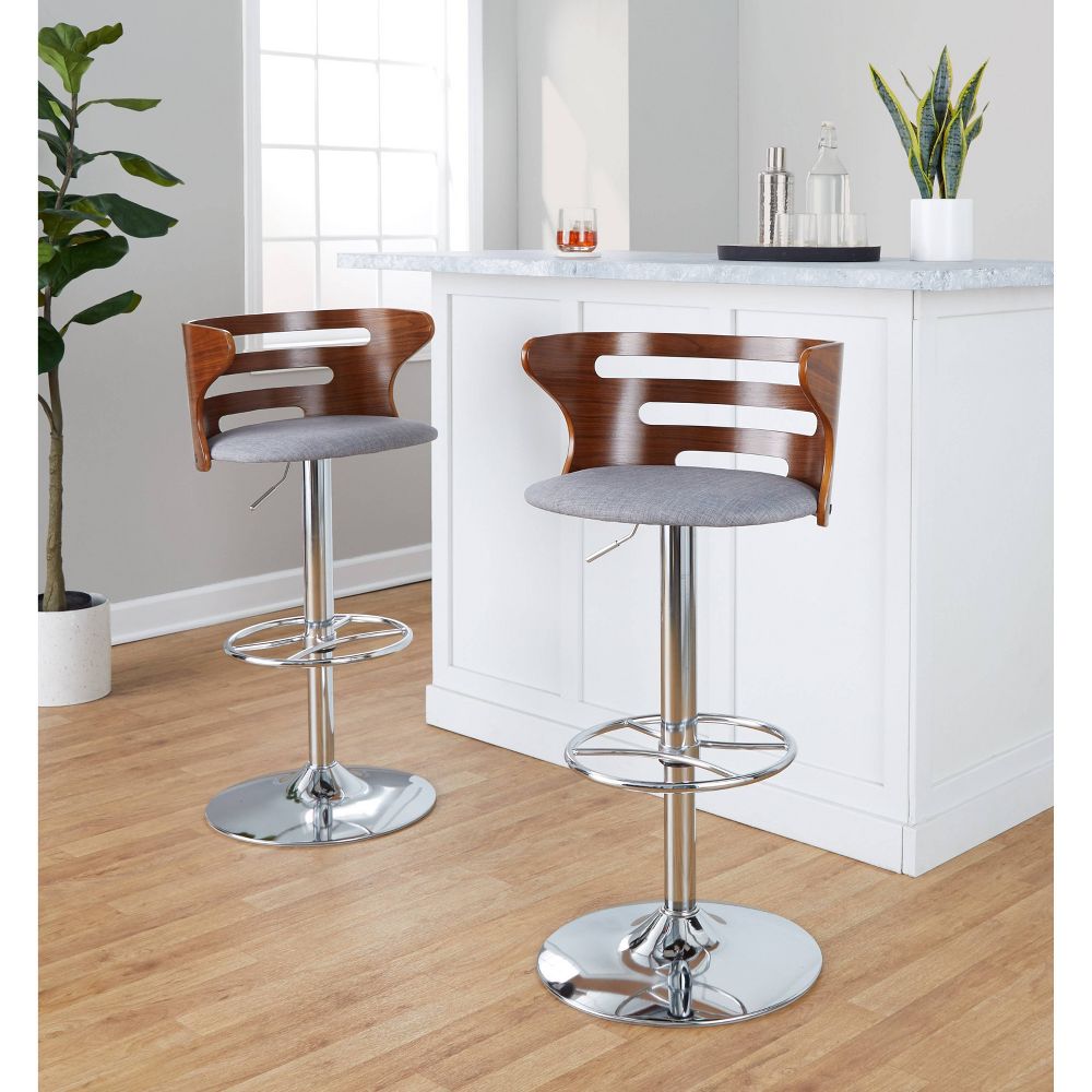 Set of 2 Cosi Adjustable Barstools - LumiSource