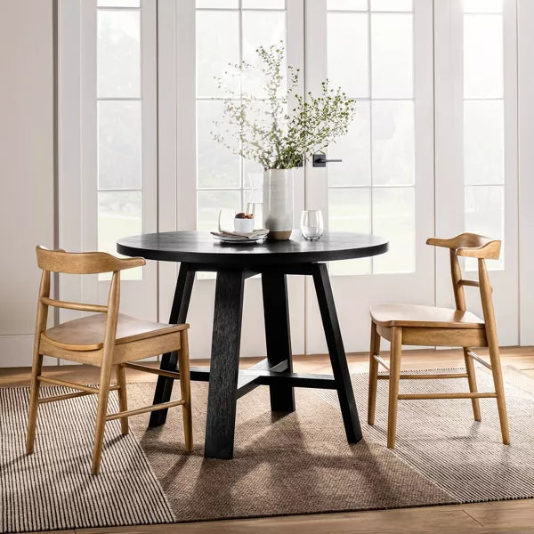 Kaysville Curved Back Wood Dining Chair - Threshold™ designed with Studio McGee