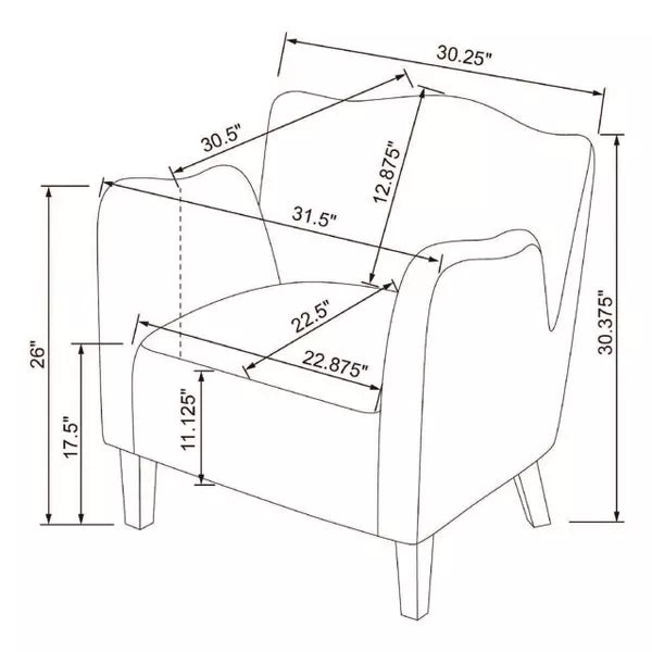 Wing Arm Accent Chair - Threshold™ designed with Studio McGee (Color Beige)