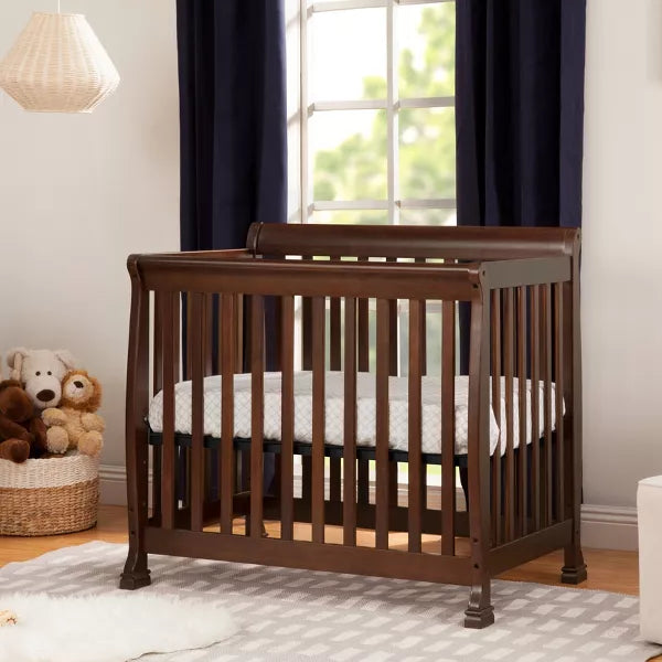 DaVinci Kalani 4-in-1 Convertible Mini Crib Color Espresso