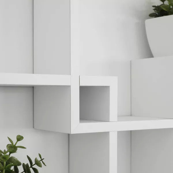 25.5" x 17.75" Intersecting Cube Wall Shelf - Danya B.