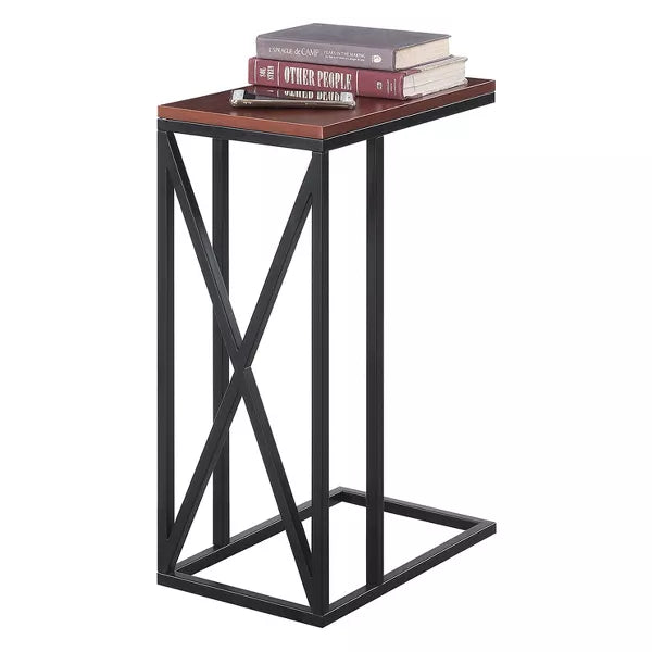 Tucson C End Table - Breighton Home (Color Cherry/Black)