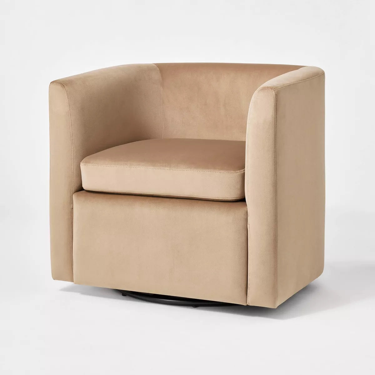 Vernon Upholstered Barrel Swivel Accent Chair - Threshold™ designed with Studio McGee