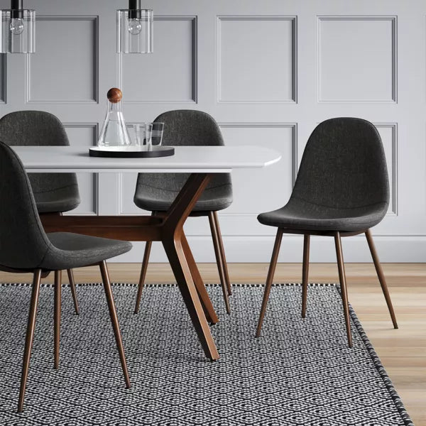 Copley Dining Chair (Count 2) - Threshold™ (Color Dark Gray)