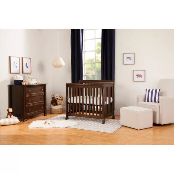 DaVinci Kalani 4 in 1 Convertible Mini Crib Color Espresso
