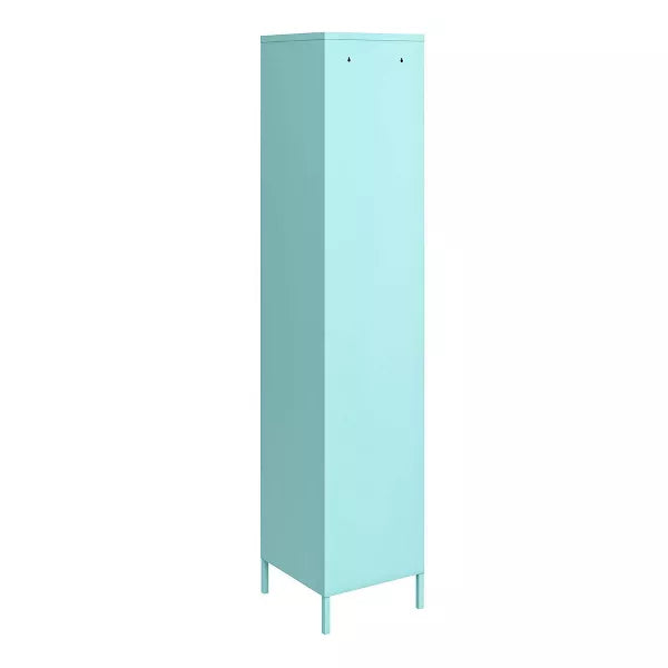 Cache Single Metal Locker Storage Cabinet - Novogratz (Color Mint)