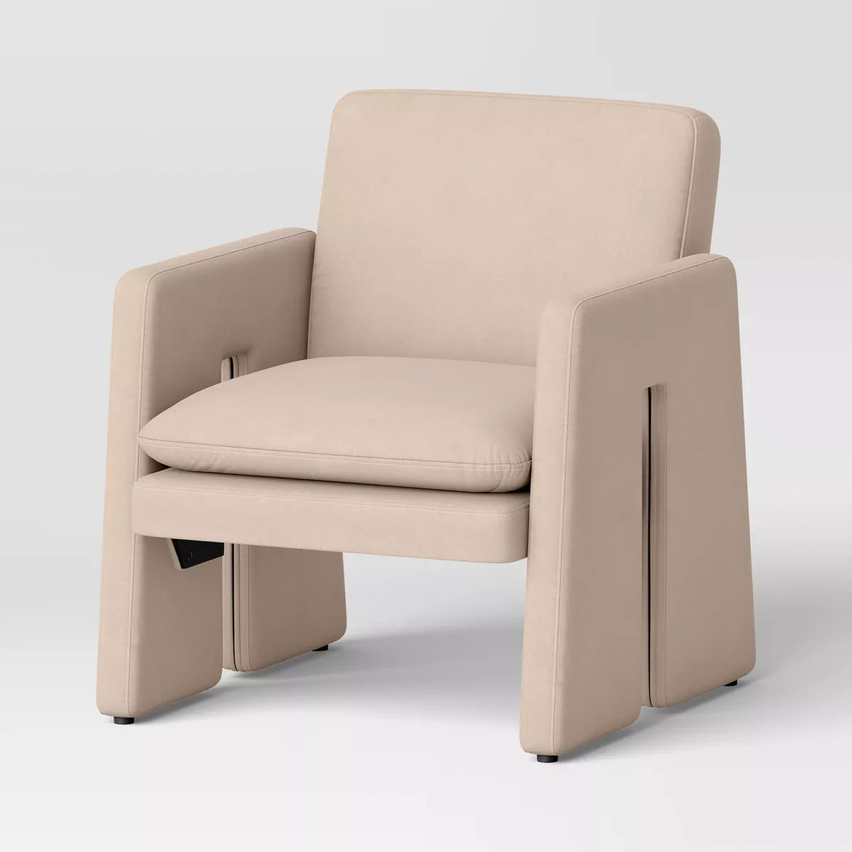 Safflower Sculptural Anywhere Chair - Threshold™ (Dark Tan)