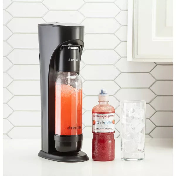 Drinkmate OmniFizz Sparkling Water and Soda Maker with 60L CO2 Cylinder