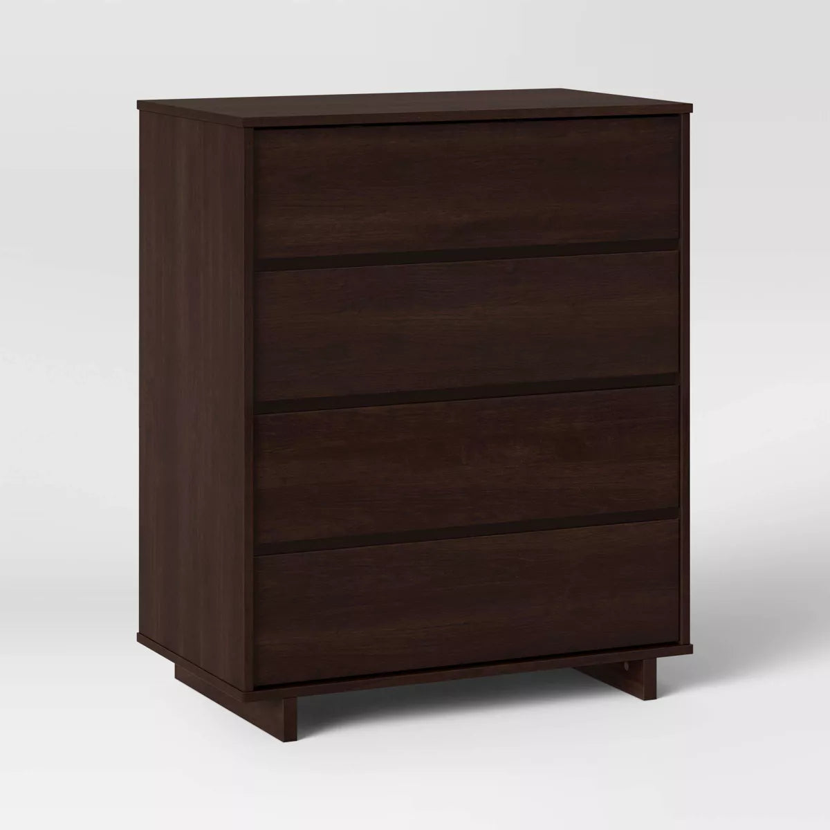 Modern 4 Drawer Dresser Espresso - Room Essentials™
