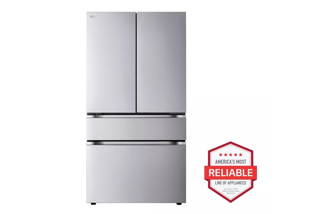 30 cu. ft. Smart Standard-Depth MAX™ 4-Door French Door Refrigerator with Full-Convert Drawer™ – (P)