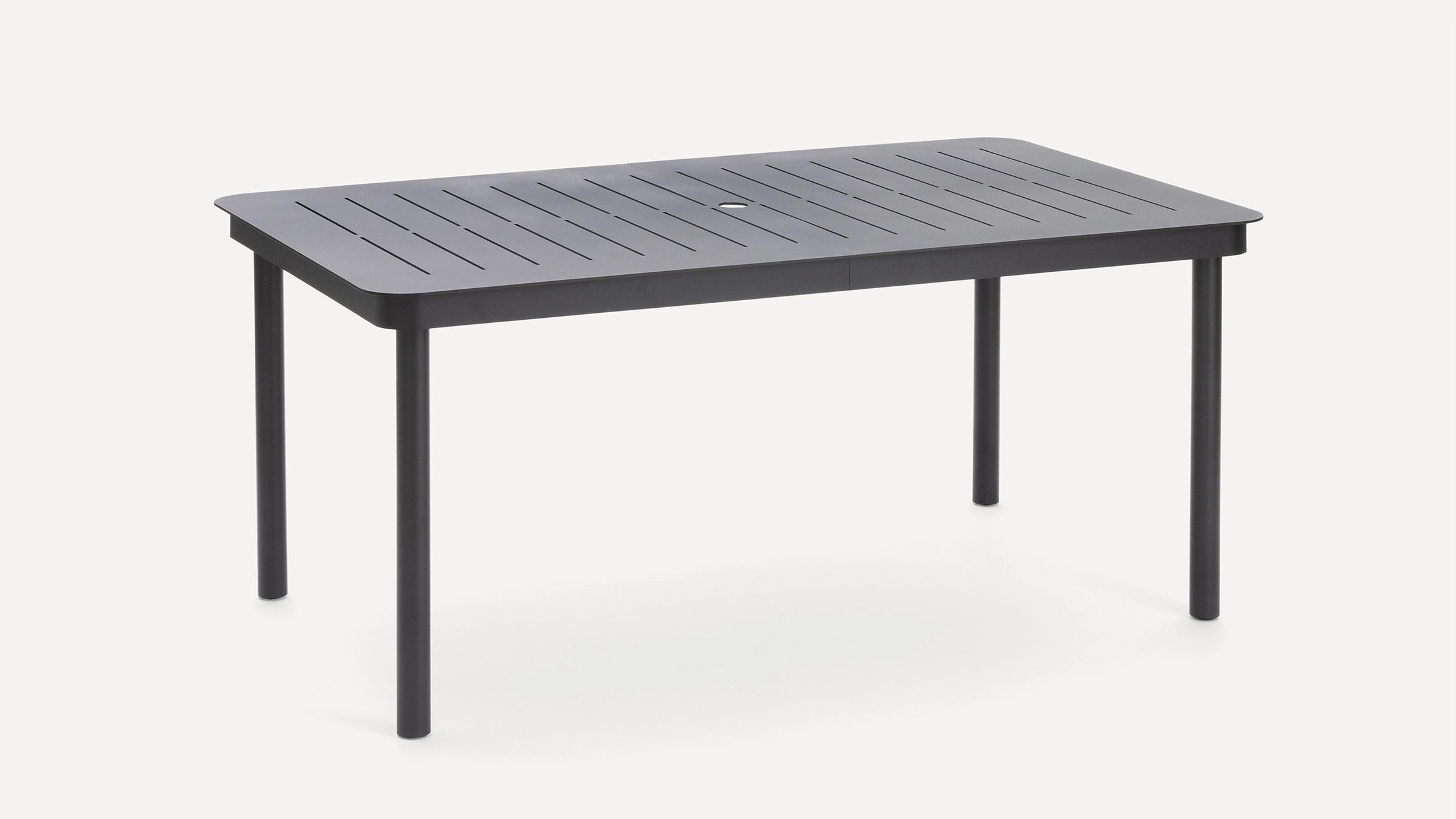 Timo 6 Person Rectangle Patio Dining Table Black Project 62™