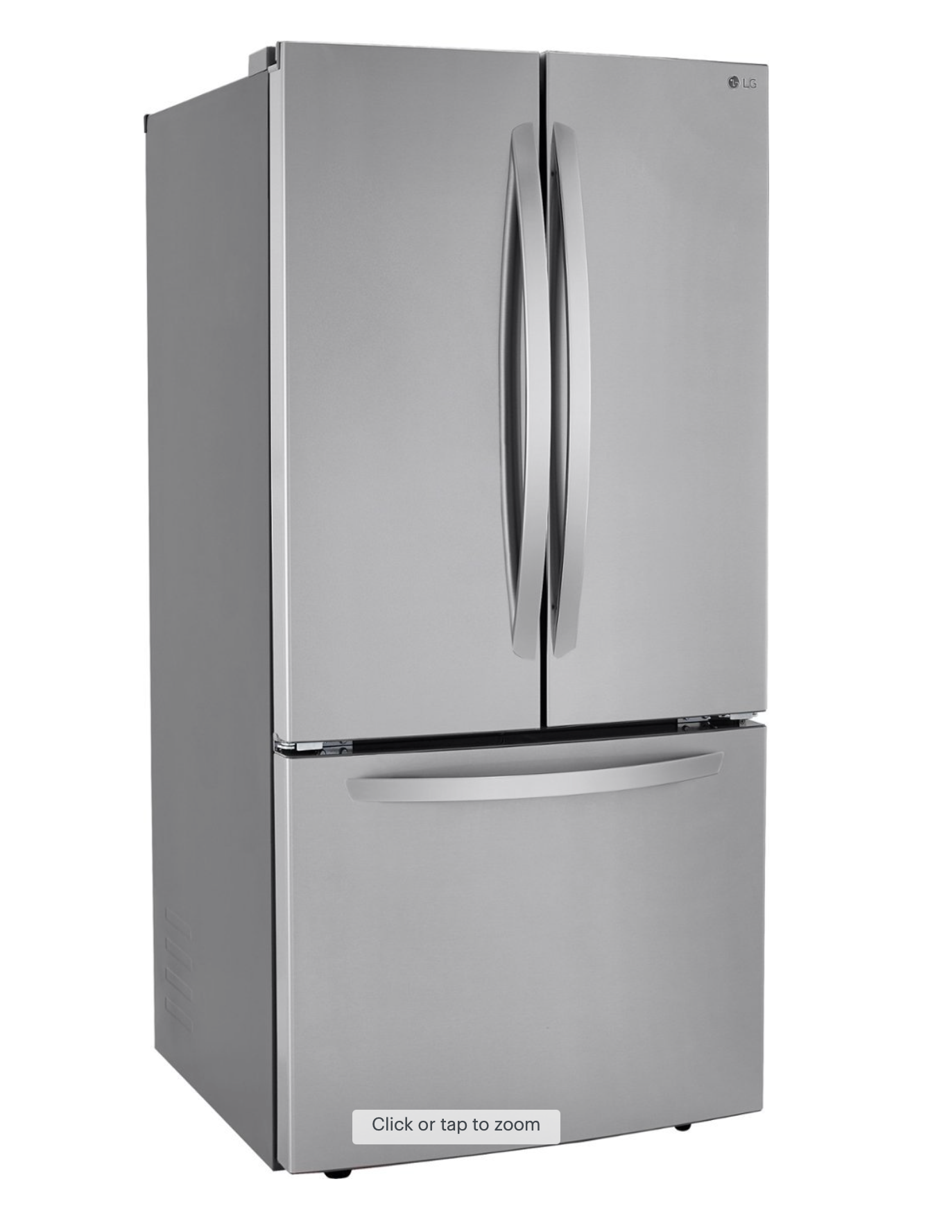LG - 25.1 Cu. Ft. French Door Refrigerator with Ice Maker - Stainless Steel – (P)