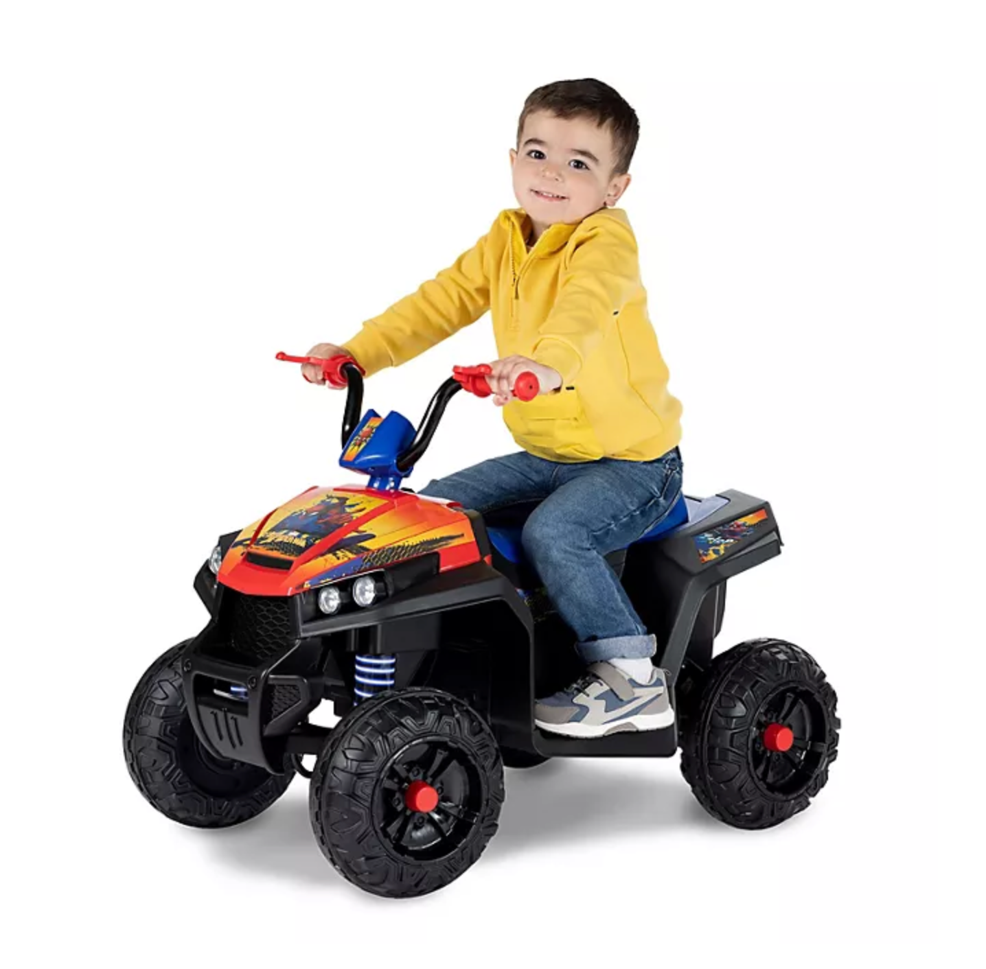 Disney 12V ATV Toy Ride-On Spiderman