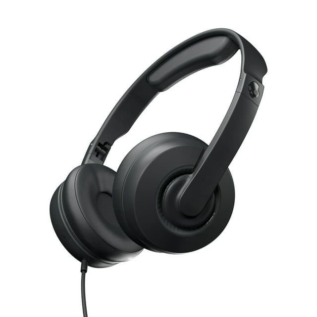 Skullcandy Cassette Junior Volume-Limiting Wired Headphones in Black