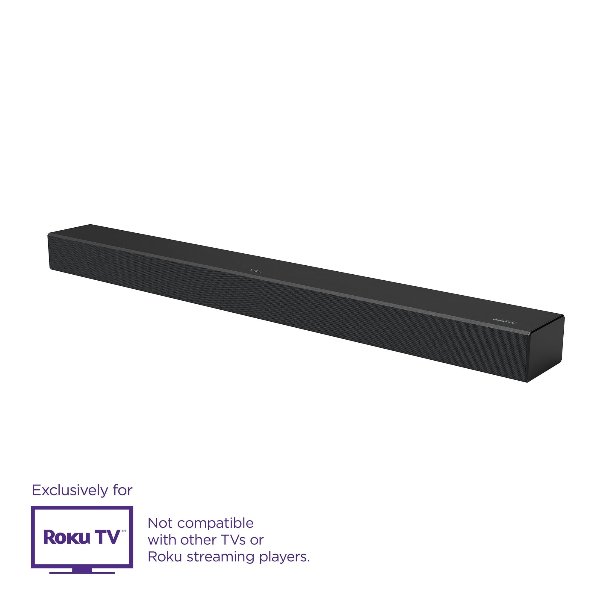 TCL Alto R1 Roku TV Wireless 2.0 Channel Sound Bar for Any Roku TVs, Bluetooth – TSR1 31.5-inch, Black