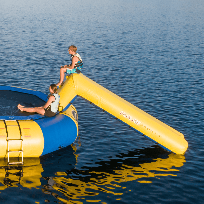 RAVE Sports Aqua Slide Attachment for Water Trampolines or Swim Platforms Aqua Slide