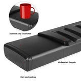 TPA 6" Black Aluminum Alloy Running Boards Fit for Quad/Extended Cab 2019-2025 Dodge Ram 1500 New Body Style Side Step Nerf Bar(2019-2025 Ram 1500 Classic 2019-2025 Ram 2500 3500 Excluded)