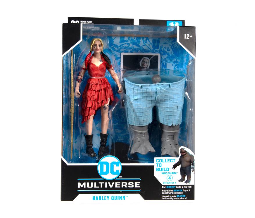 The Suicide Squad DC Multiverse Harley Quinn Action Figure (Collect to Build: King Shark) Regular price