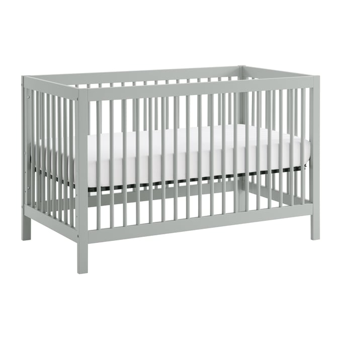 Oxford Soho Baby Essential Grey 4 In 1 Convertible Island Crib