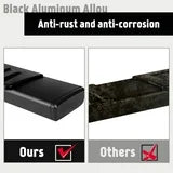 TPA 6" Black Aluminum Alloy Running Boards Fit for Quad/Extended Cab 2019-2025 Dodge Ram 1500 New Body Style Side Step Nerf Bar(2019-2025 Ram 1500 Classic 2019-2025 Ram 2500 3500 Excluded)