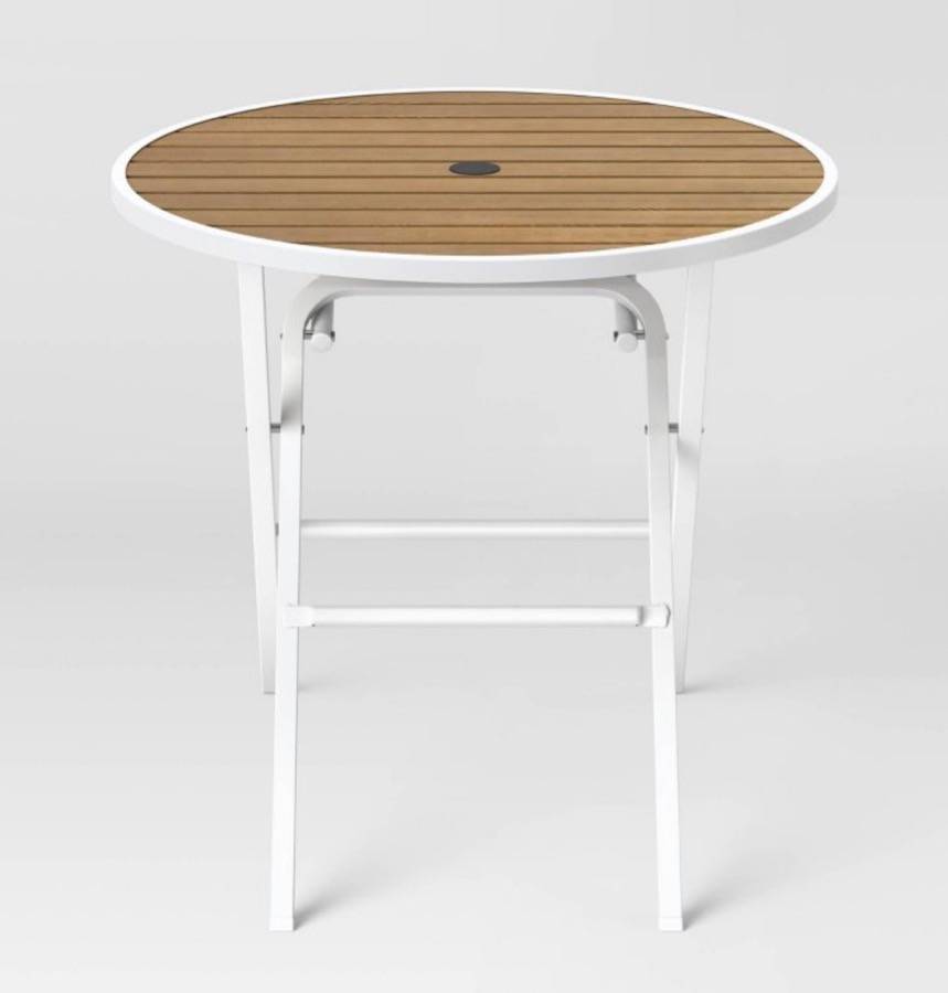 Bryant 32" Round Faux Wood Folding Patio Bistro Table Project 62™