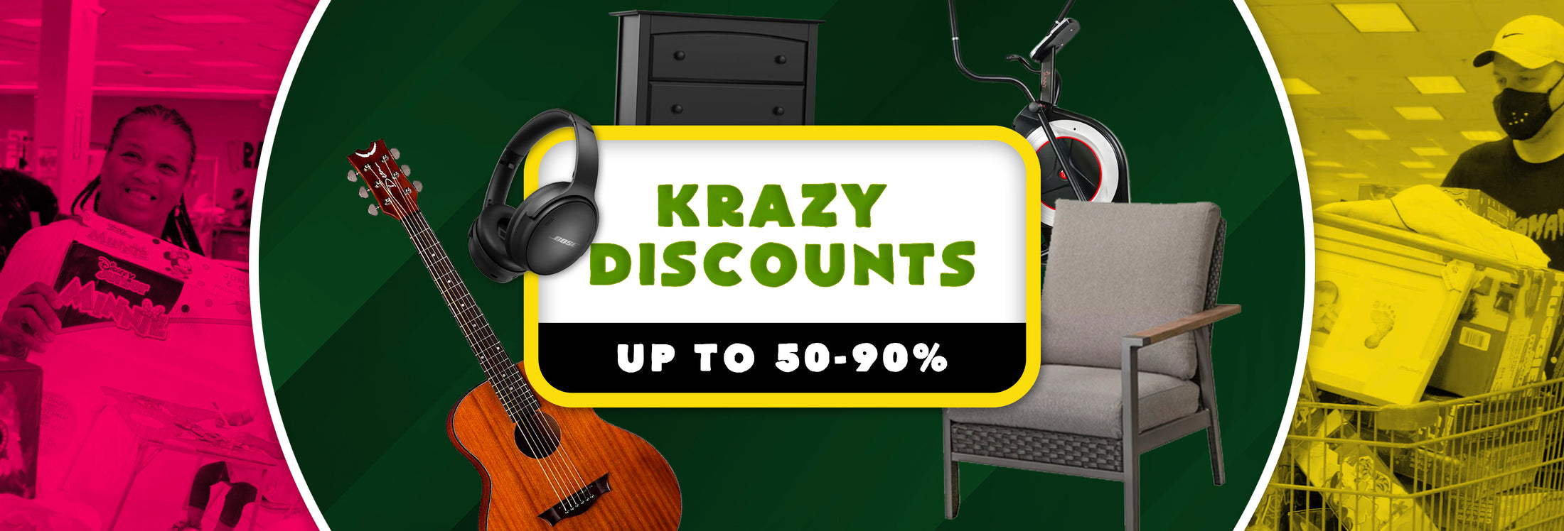 Krazy Bins Bargain Bin Discount Store Parma, Mentor & Akron, OH