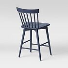 Windsor Counter Height Barstool - Threshold™ (Dark Blue)