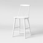 Harwich High Back Windsor Counter Height Barstool White - Threshold