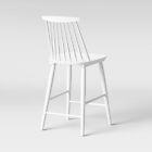 Harwich High Back Windsor Counter Height Barstool White - Threshold